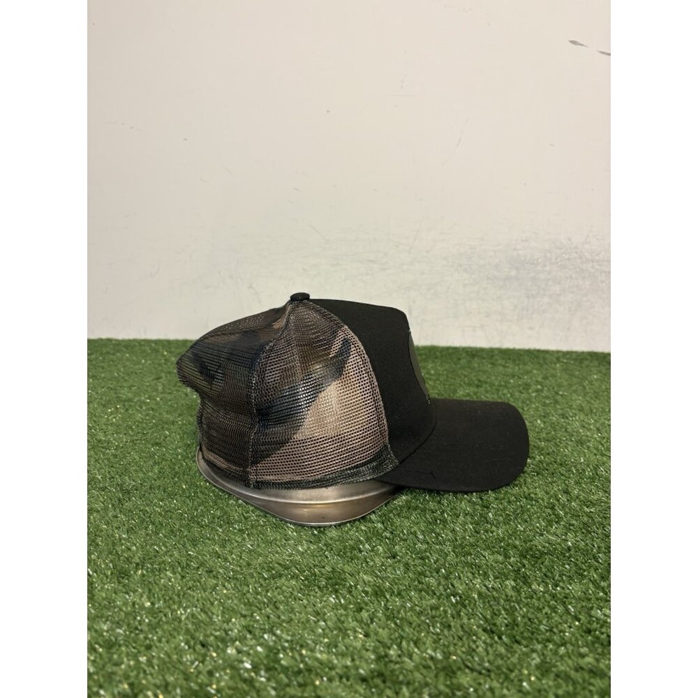 Cleveland Browns hat cap snap back black green New Era A Frame Trucker camo 5 - Picture 6 of 9